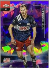 Henry Kessler [Purple] Soccer Cards 2021 Topps Chrome MLS Sapphire Prices