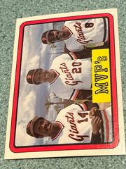 MVP's [Robinson/Blue/Morgan] Baseball Cards 1983 Donruss Prices