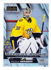 Yaroslav Askarov [Rainbow] #P-YA Hockey Cards 2023 O-Pee-Chee Platinum Preview Prices