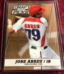 Jose Abreu [Prizm] #32 Baseball Cards 2013 Panini Prizm Perennial Draft Picks Prices