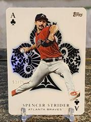 Spencer Strider [Gold] #AA-27 Baseball Cards 2023 Topps All Aces Prices