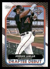 Jordan Lawlar #DB-2 Baseball Cards 2022 Topps Pro Debut Draftee Debuts Prices