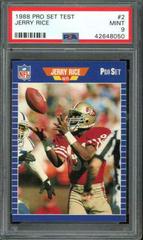 Jerry Rice #2 Football Cards 1988 Pro Set Test Prices