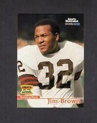 Jim Brown #52 Football Cards 1999 Sports Illustrated Prices
