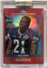 Frank Gore [Red Refractor] #TC102 Football Cards 2007 Topps Chrome Prices