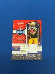 Romeo Doubs [Gold] #35 Football Cards 2022 Panini Absolute War Room Materials Prices