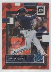 Jeremy Pena [Red Ice] #119 Baseball Cards 2022 Panini Donruss Optic Prices