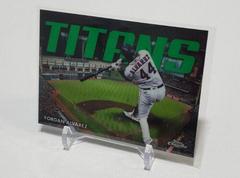 Yordan Alvarez [Green] #CT-9 Baseball Cards 2023 Topps Chrome Titans Prices