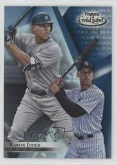 Aaron Judge [Class 3 Blue] Baseball Cards 2018 Topps Gold Label Prices