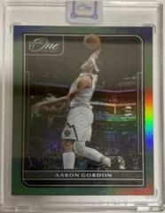 Aaron Gordon [Green] #57 Basketball Cards 2021 Panini One and One Prices