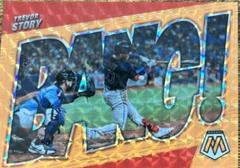 Trevor Story [Orange Fluorescent] #BG-7 Baseball Cards 2022 Panini Mosaic Bang Prices