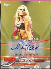 Alexa Bliss [Gold Autograph] Wrestling Cards 2018 Topps WWE Then Now Forever Prices