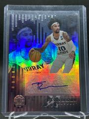 Tevin Brown [Black] Basketball Cards 2022 Panini Chronicles Draft Picks Illusions Rookie Signs Prices
