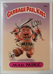 Mad MIKE #33a Garbage Pail Kids 1985 Mini Prices