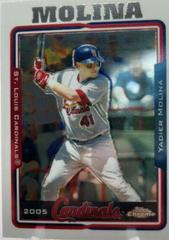Yadier Molina #463 Baseball Cards 2005 Topps Chrome Prices