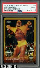 Hulk Hogan [Gold] #83 Wrestling Cards 2015 Topps Chrome WWE Prices