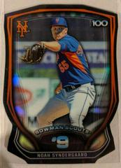 Noah Syndergaard [Die Cut] Baseball Cards 2015 Bowman Scout's Top 100 Prices
