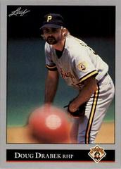 Doug Drabek #11 Baseball Cards 1992 Leaf Prices