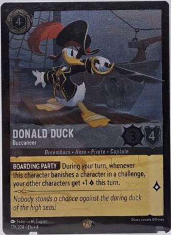 Donald Duck - Buccaneer [Foil] #179 Lorcana Ursula's Return