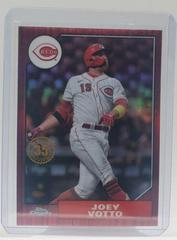 Joey Votto [Red] #87BC-4 Baseball Cards 2022 Topps Chrome 1987 Prices