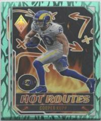 Cooper Kupp [Teal] #HR-8 Football Cards 2022 Panini Phoenix Hot Routes Prices