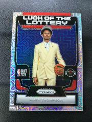 Amen Thompson [Mojo] #12 Basketball Cards 2023 Panini Prizm Luck of the Lottery Prices