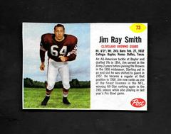 Jim Ray Smith [Hand Cut] #73 Football Cards 1962 Post Cereal Prices