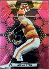 Nolan Ryan [Pink Velocity] #2 Baseball Cards 2023 Panini Chronicles Mosaic Prices