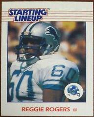 Reggie Rogers Football Cards 1988 Kenner Starting Lineup Prices