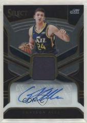 Grayson Allen Basketball Cards 2018 Panini Select Rookie Jersey Autographs Prices