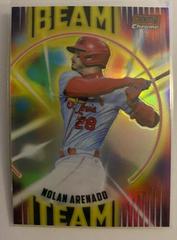 Nolan Arenado [Red] #BT-8 Baseball Cards 2022 Stadium Club Chrome Beam Team Prices