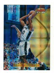 David Robinson [Atomic Refractor] Basketball Cards 1997 Bowman's Best Prices