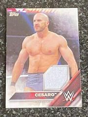 Cesaro Wrestling Cards 2016 Topps WWE Shirt Relic Prices