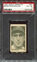 Roger Peckinpaugh Baseball Cards 1923 Maple Crispette Prices