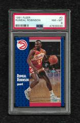 Rumeal Robinson #3 Basketball Cards 1991 Fleer Prices