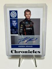 Derek Kraus [Autograph] #11 Racing Cards 2022 Panini Chronicles Nascar Prices
