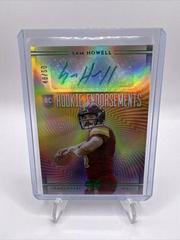 Sam Howell #RE-SH Football Cards 2022 Panini Illusions Rookie Endorsements Autographs Prices