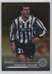 Zinedine Zidane [Gold] Soccer Cards 2022 Stadium Club Chrome UEFA Competitions Prices