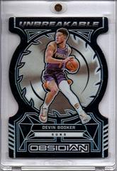 Devin Booker #39 Basketball Cards 2021 Panini Obsidian Unbreakable Prices