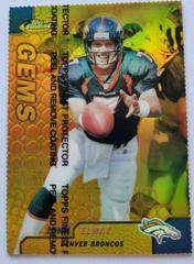 John Elway [Gold Refractor] #133 Football Cards 1999 Topps Finest Prices