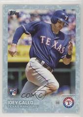 Joey Gallo [Blue Jersey Snow Camo] Baseball Cards 2015 Topps Update Prices
