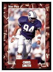 Chris Smith #68 Football Cards 1991 Star Pics Prices