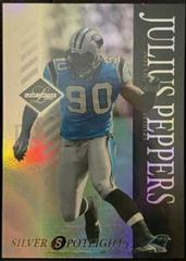 Julius Peppers [Silver Spotlight] #10 Football Cards 2003 Leaf Limited Prices