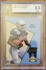 Troy Brown Football Cards 1993 Action Packed Prices
