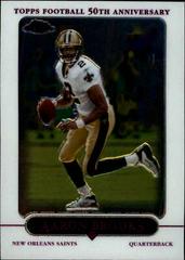 Aaron Brooks #7 Football Cards 2005 Topps Chrome Prices