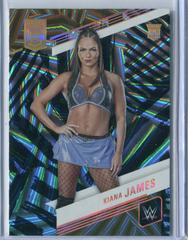 Kiana James [Razzle Dazzle] #81 Wrestling Cards 2023 Donruss Elite WWE Prices