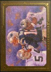 Tom Brady [Framed Brown] #83 Football Cards 2008 Upper Deck Masterpieces Prices