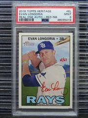 Evan Longoria [Red Ink] #ROA-EL Baseball Cards 2016 Topps Heritage Real One Autographs Prices