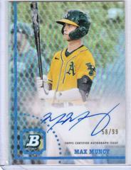 Max Muncy [Refractor] Baseball Cards 2022 Bowman Heritage Chrome Prospect Autographs Prices
