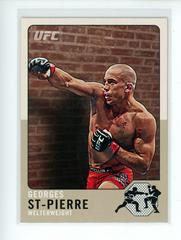 Georges St Pierre Ufc Cards 2011 Topps UFC Title Shot Legacy Prices